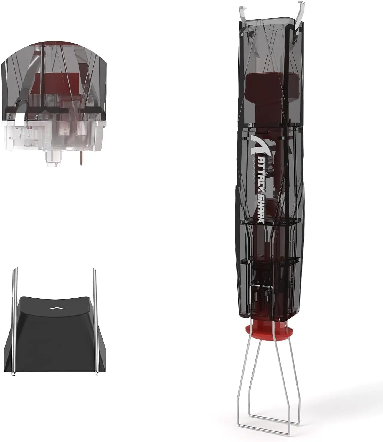 PCATTACK SHARK KS01 2-in-1 Switch Puller/Keycap Puller  Mechanical Keyboard