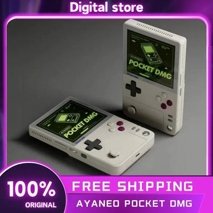 AYANEO Pocket DMG Game Console  OLED Resolution 1240*1080 3.92Inch Screen 6000mAh Gyroscope Custom Handheld Game Consoles Gifts