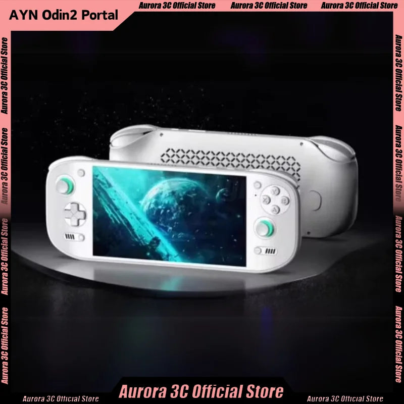 AYN Odin2 Portal Game Console 7" 120HZ 1920*1080 OLED Screen 8GEN2 8000mAh SnapDragon Handheld Game Consoles Custom Gifts