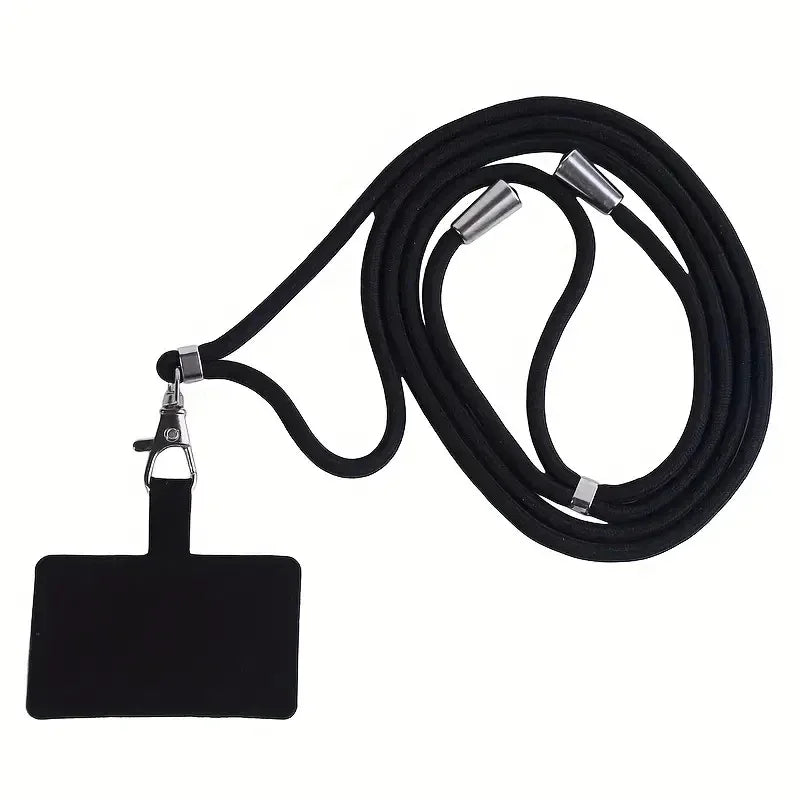 PC Adjustable Detachable Neck Cord Lanyard Strap, Phone Lanyard Carabiner Compatible Pendant with Card  Mobile Key