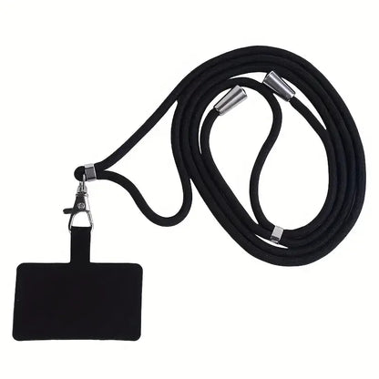 PC Adjustable Detachable Neck Cord Lanyard Strap, Phone Lanyard Carabiner Compatible Pendant with Card  Mobile Key