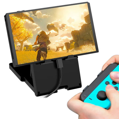 Adjustable Game Console Stand For Nintendo Switch Lite/OLED Bracket Foldable Mobile Phone Desktop Stand Holder Base