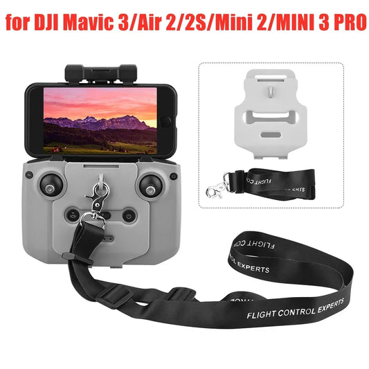 Adjustable Lanyard  DJI NEO/Mavic Mini 2/MINI 3 PRO/3/Air 3/2S Remote Controller Accessories Hook Holder Neck Strap Mount