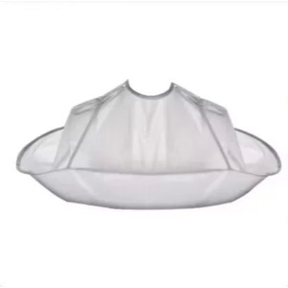 Adult Medium Size Haircut Cloak Cloth Hair Dye Three-Dimensional Breathable Household Haircut Cloak Foldable Haircut Tool