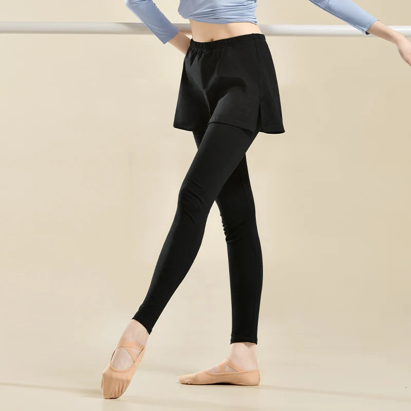 Adults Ballet Dance Short Skirt Pants Fitness Dance Training Short Pants Yoga Pants Training Sport Dance Pants gtooza.com