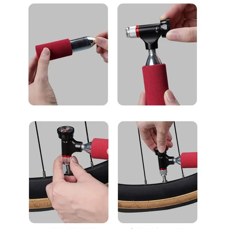 PC Air Pump For Bikes Tires Hand Air Pump Small Bikes Pump Mountain Bikes P