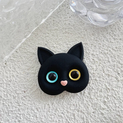 PC Air Sac Phone Holder  Korean INS  3D Cat Cellphone Finger Ring Stand  Mobile Phone Accessories  Iphone