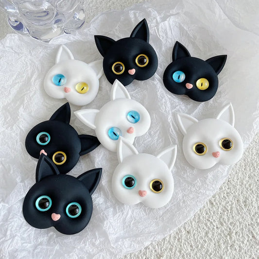 PC Air Sac Phone Holder  Korean INS  3D Cat Cellphone Finger Ring Stand  Mobile Phone Accessories  Iphone