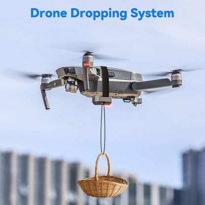 Airdrop System  DJI Mavic 3/2 Zoom AIR 2 Mini 3/Mini 4 Pro Drone Fishing Bait Wedding Ring Gift Deliver Life Rescue Thrower