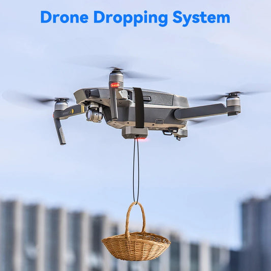 Airdrop System  DJI Mavic 3/2 Zoom AIR 2 Mini 3/Mini 4 Pro Drone Fishing Bait Wedding Ring Gift Deliver Life Rescue Thrower