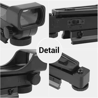 Airsoft Red Green Dot Sight Riflescope Optical Reflex Sight  20/11mm Rail Airsoft Game Scope  Outdoor Hunting