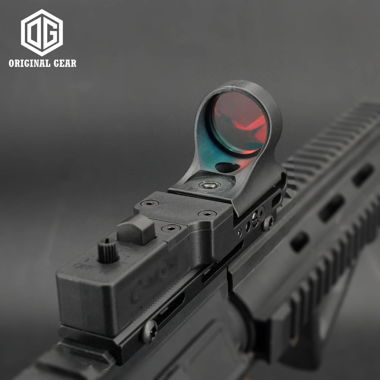 Airsoft Tactical C more 4MOA Red Dot Sight Fit 20mm Wicatinny Weaver Mlok Rail Mount