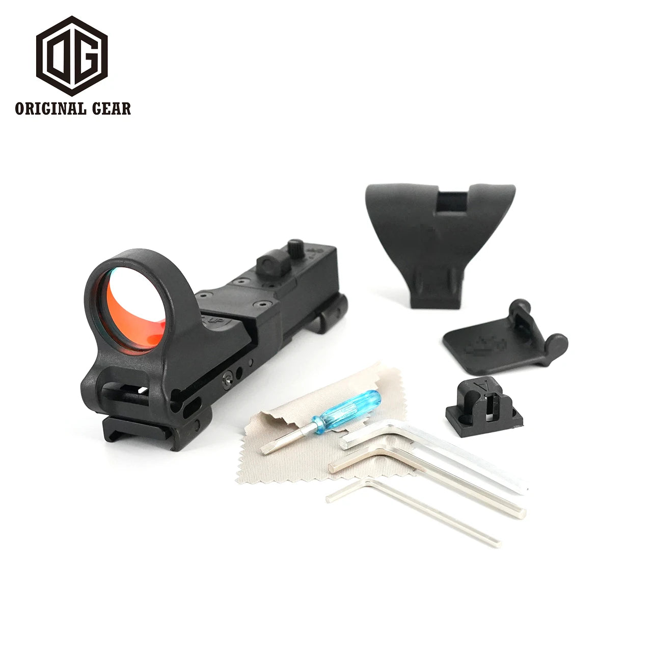 Airsoft Tactical C more 4MOA Red Dot Sight Fit 20mm Wicatinny Weaver Mlok Rail Mount