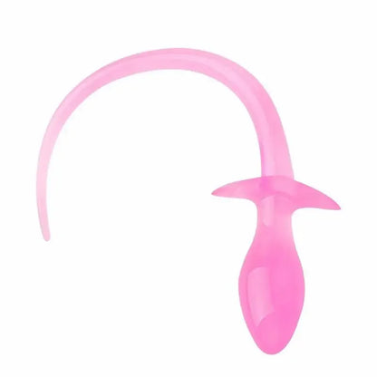 Anal  Silicone Dog Tail Toys  Women Men  Games SM Erotic Toy G-spot Massage Sex Products