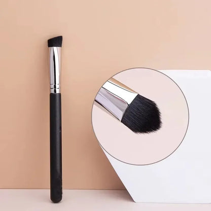 Angled Liquid Powder Contour Makeup Brushes Cream Blush Liquid Foundation Blending Brush Angled Professional Beauty Tools