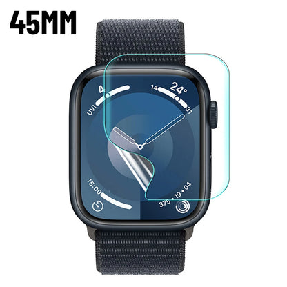 Anti Scratch Screen Protectors For iPhone iWatch 9 41/45MM iWatch 10 42/46MM Smartwatch Full Cover HD Hydrgel Protective Films