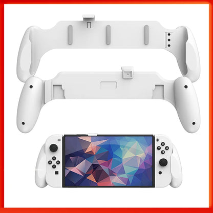 Anti Slip Grip Handheld Grip Stand For Nintendo Switch OLED Console Comfortable & Ergonomic Hand Grip Holder For Switch OLED