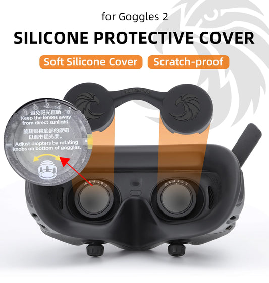 Applicable to DJI avata2 flight goggles 3 sponge eye mask shading pad G2 face mask Goggles3 anti leakage accessories