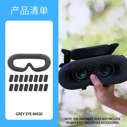 Applicable to DJI avata2 flight goggles 3 sponge eye mask shading pad G2 face mask Goggles3 anti leakage accessories