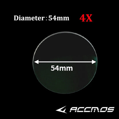 Archery Bow Sight Scope Lens Series Magnification 4x/6x/8x Diameter 35/45/48/54mm High Quality Resin Shooting Aiming Accessories