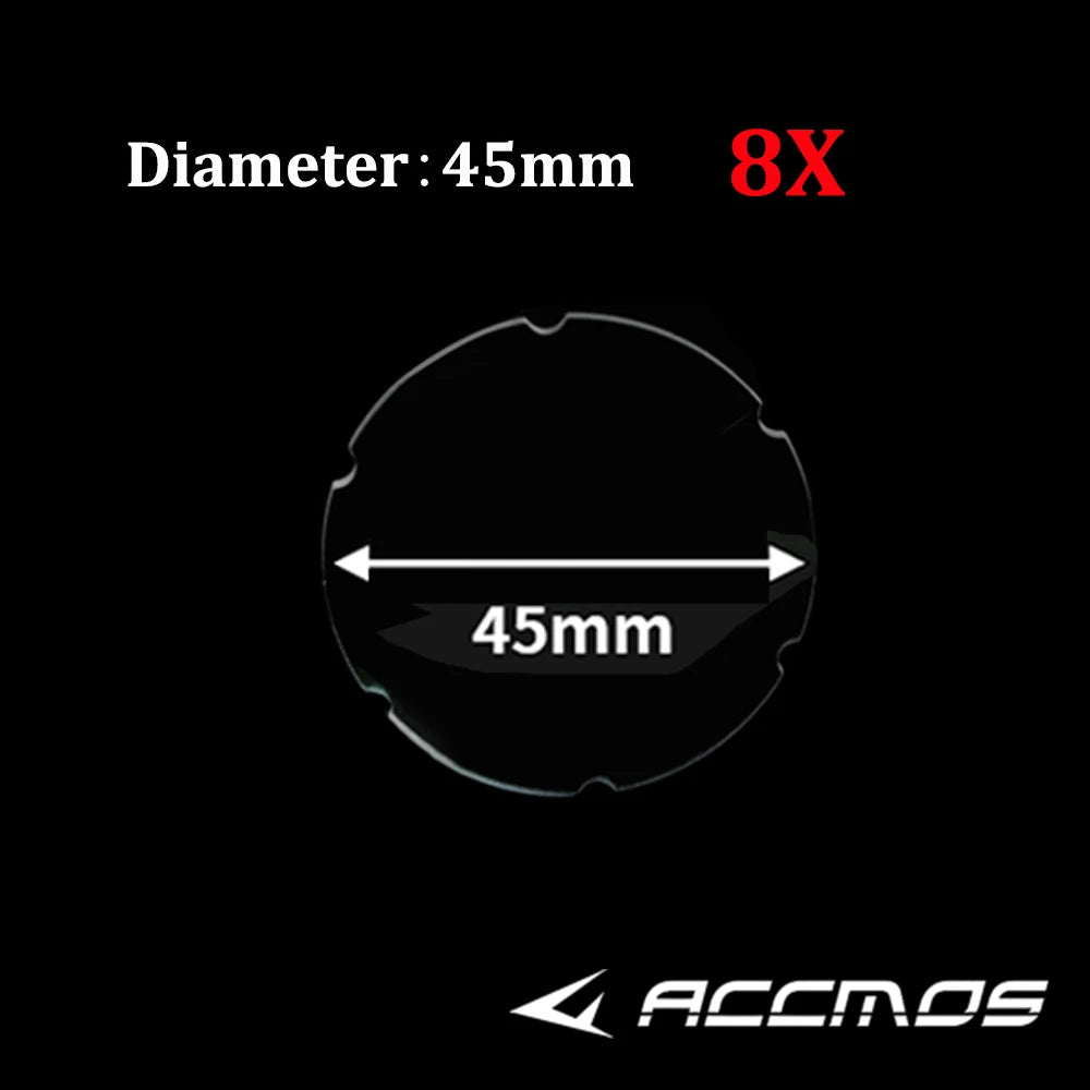 Archery Bow Sight Scope Lens Series Magnification 4x/6x/8x Diameter 35/45/48/54mm High Quality Resin Shooting Aiming Accessories