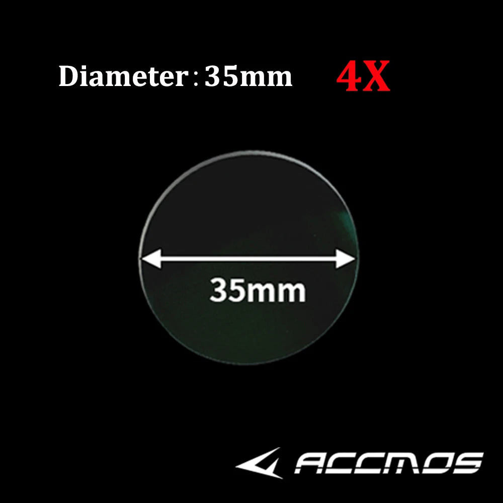 Archery Bow Sight Scope Lens Series Magnification 4x/6x/8x Diameter 35/45/48/54mm High Quality Resin Shooting Aiming Accessories