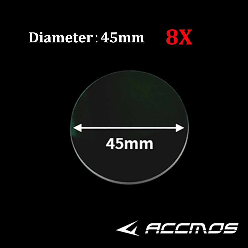 Archery Bow Sight Scope Lens Series Magnification 4x/6x/8x Diameter 35/45/48/54mm High Quality Resin Shooting Aiming Accessories