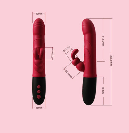 GtoozaAutomatic Telescopic Heated Masturbation Vibrator Massager G-Spot Vagina Clitoral Stimulator Sex Toy  Women Masturbators 18+