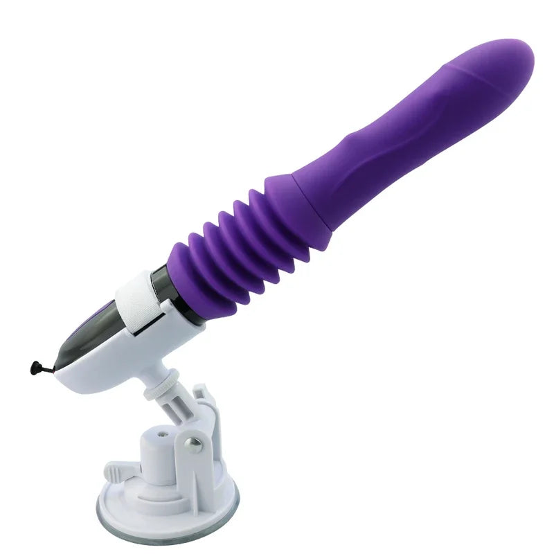 Automatic Thrusting Sex Machine Telescopic Dildo Vibrator Vaginal Massage Orgasm G Spot Stimulation Adult Female Toy Masturbator