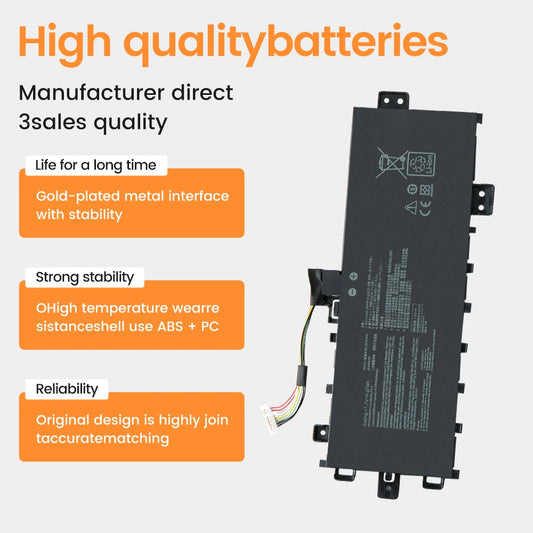 PC B21N1818 Laptop Battery For ASUS VivoBook 17 X712 X712FA X712FB B21N1818-2 C21N1818 B21N1818-3 B21N1818-1