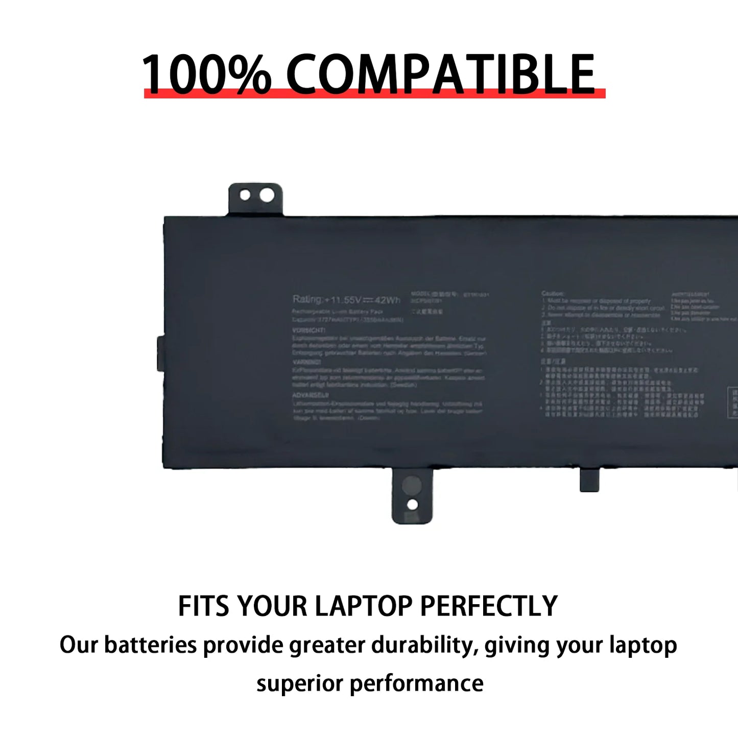 PC B31N1631 Laptop Battery For ASUS VivoBook X505ZA X505BA X505BP F505 F505ZA F505BA K505B A505Z X505BA-1A