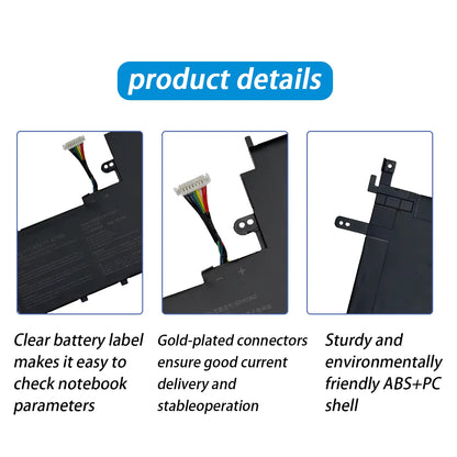 PC B31N1842 Battery For ASUS VivoBook F513EA F513EP F513IA K513E K513EA K513EP KM513UA M513IA M513UA S513EA S513F