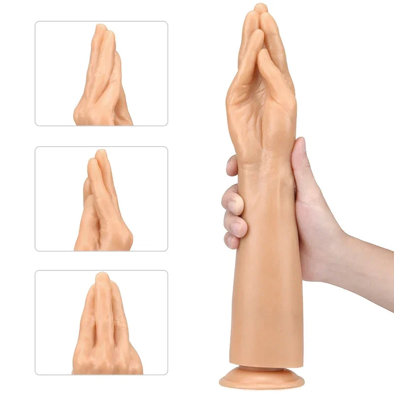 BDSM 40cm Artificial Hand Anal Plug Vaginal Butt Dilator Men  Expander Big  Female Masturbator Sex Toys Adult  Women