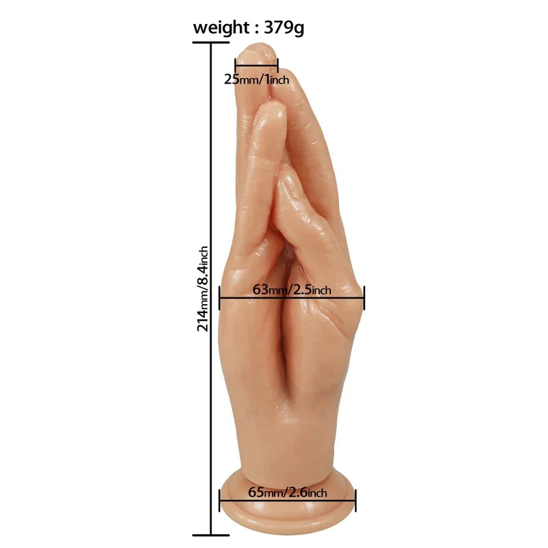 BDSM 40cm Artificial Hand Anal Plug Vaginal Butt Dilator Men  Expander Big  Female Masturbator Sex Toys Adult  Women