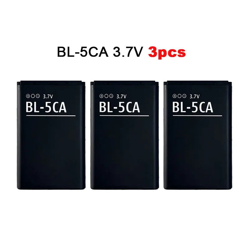 PC BL-5CA BL 5CA 3.7V Battery Lithium  Nokia 1110i 1110 1200 1600 5030 1208 1209 2700C 1680C 1682 7500 BL5CA  Phone Batteries