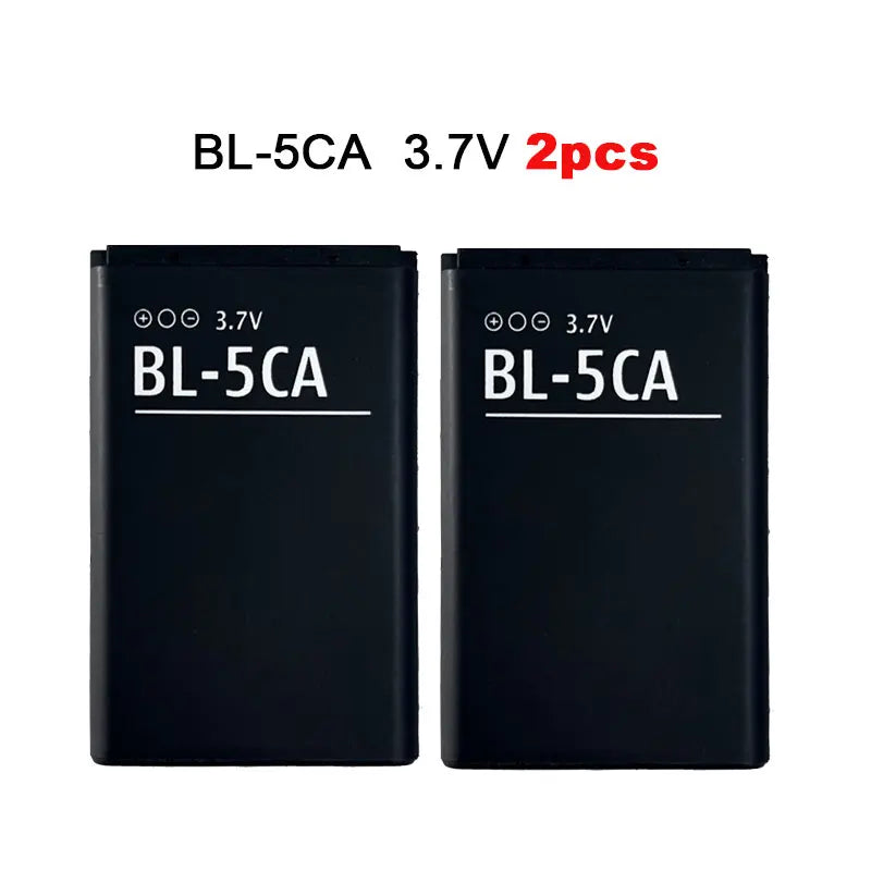 PC BL-5CA BL 5CA 3.7V Battery Lithium  Nokia 1110i 1110 1200 1600 5030 1208 1209 2700C 1680C 1682 7500 BL5CA  Phone Batteries