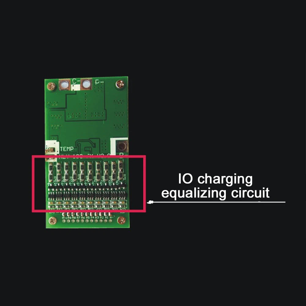 BMS 10S 36V 30A Lithium Battery Charge Board PCB 18650 Battery Balanced Protection Board Li-ion Cell Balancer for Electric Car