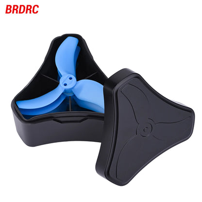 BRDRC Avata 2 Propeller Storage Case  DJI Avata 2 Drone Wings Box Blade Propective Shell Could Hold 2 Pairs Blade Wings