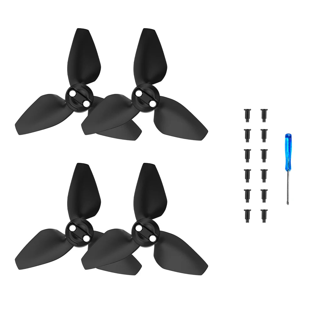 BRDRC For DJI NEO Accessories Collection Gimbal Bumper Protector Lens Cap Tempered Film Landing Gear Propeller For DJI Neo Drone