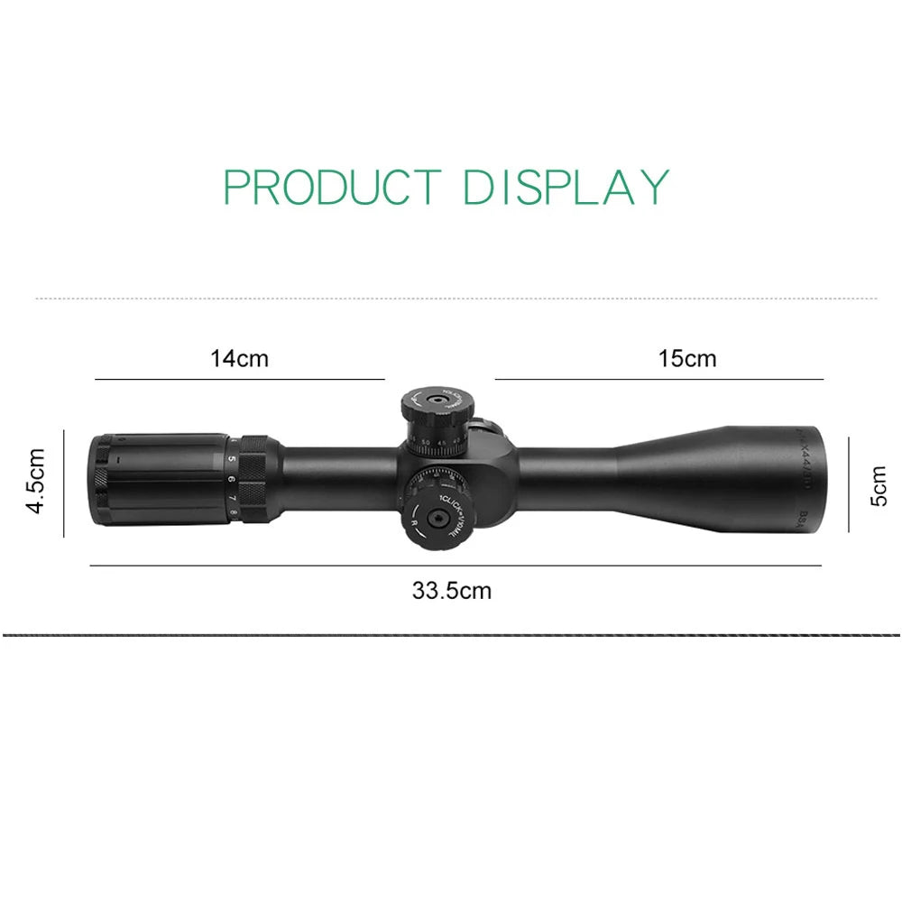 BSA Optics TMD 4-14X44 FFP Hunting Scope First Focal Plane Riflescopes Tactical Glass Etched Reticle Optical Sights Fits .308