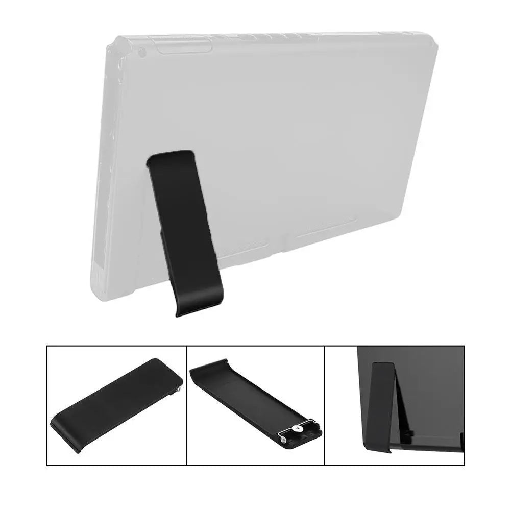 Back Bracket  nintendo Switch Console Rear Cover Shell Kickstand Stand Holder Replacement Repair Tools Games Supplies