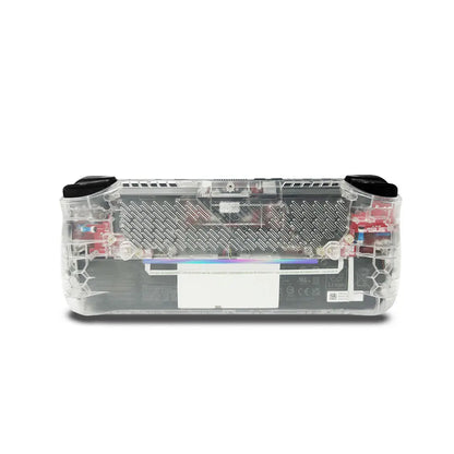 Back Plate Panel Heat Management Cover For ROG Ally X 2024 Custom DIY Clear Edition Case Replacement Shell Cooling Modcase