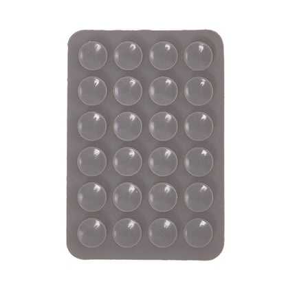 PC Backed Silicone Suction Pad For Mobile Phone Fixture Suction Cup Backed Adhesive Silicone Rubber Sucker Pad For Fixed Pad