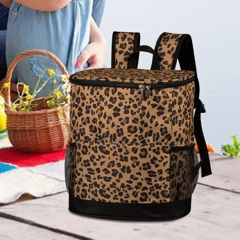 PC Backpack Cooler Insulated Bag Insulated Leak Proof Backpack Large Capaci