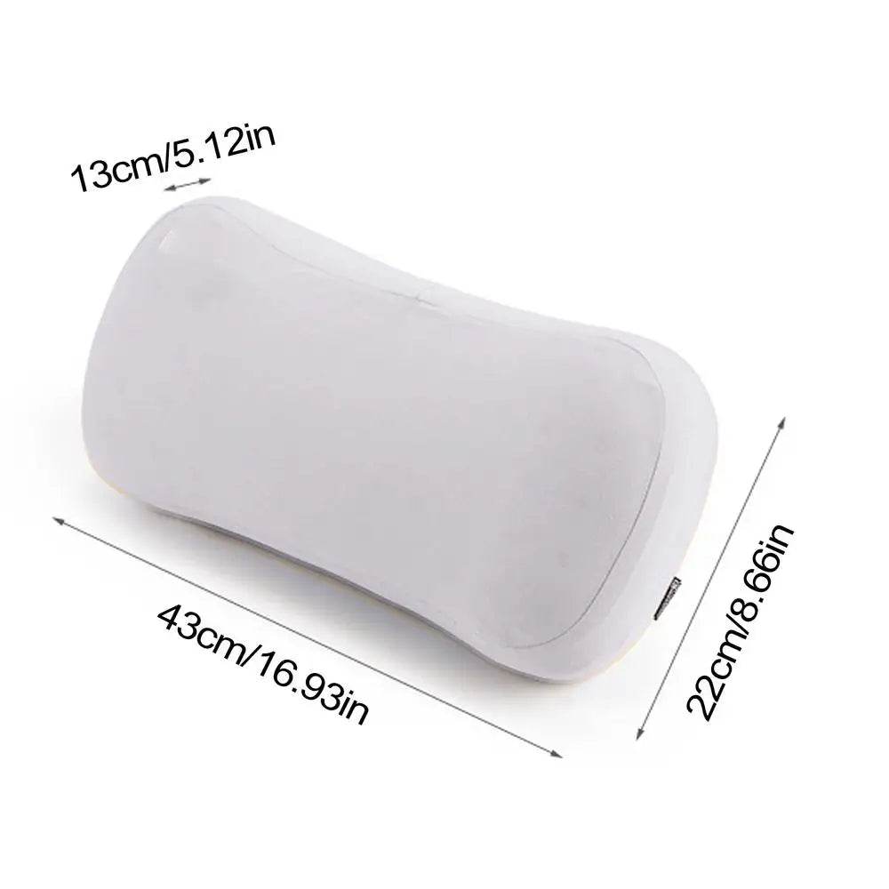 PC Backpacking Pillow Neck Lumbar Support Pillow Portable Lumbar Pillow Was