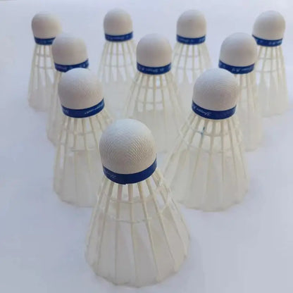 PC Badminton Shuttlecocks 12pcs High Durability Feather Shuttles Badminton