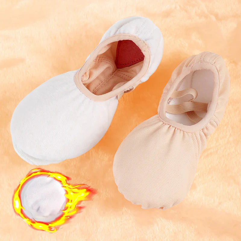 Ballet Shoes  Girls Women Ballet Dance Slippers Warm Ballerina Practice Shoes Dance Shoes Gymnastics Fitness Dance Slippers gtooza.com