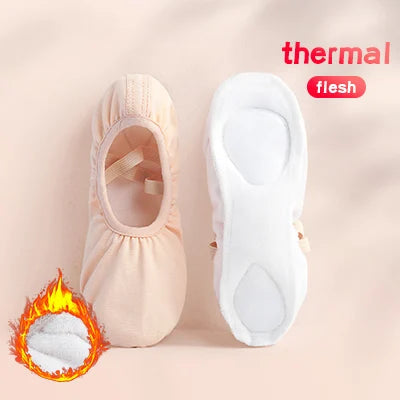 Ballet Shoes  Girls Women Ballet Dance Slippers Warm Ballerina Practice Shoes Dance Shoes Gymnastics Fitness Dance Slippers gtooza.com