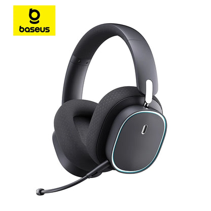 PCBaseus GH02 Gaming Wireless Headphone with Mic Over-Ear Headphones Blueto