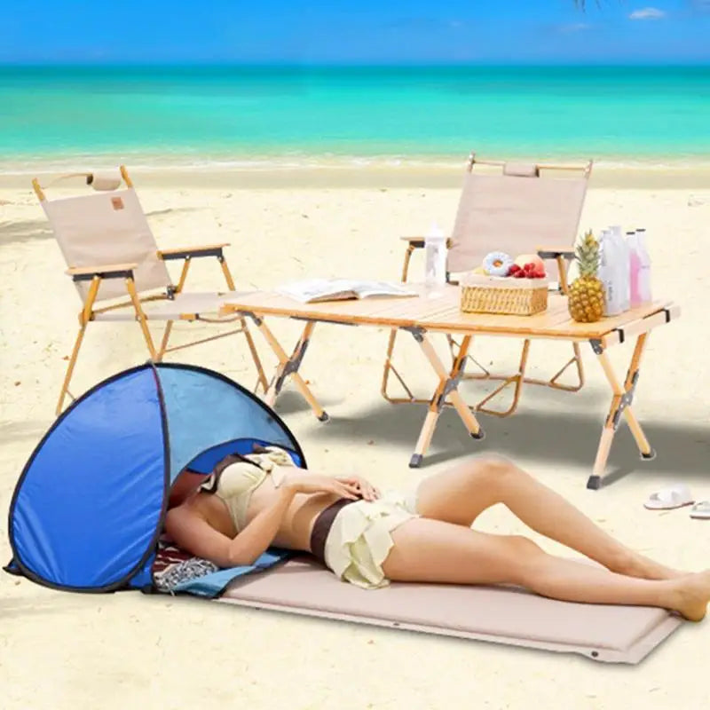 PC Beach Tent Automatic Shade Protection Tent With Head PopUp Canopy Shade